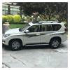 1 18 Diecast for Toyota Prado Full Open Alloy Off-Road Car Model High Simulation Collectible Ornament(White B) view 2