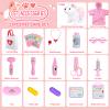 Kids Pet Doctor Kit for Toddlers, 21PCS Kids Doctor Playset with Plush Dog, Medical Toys, Stethoscope, Dress Up Costume, Carrying Bag,Christmas Birthday Gifts for Ages 3 4 5 6 7 8 Year Old Girls view 2