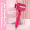 45PCS Hair Salon Toys for Girls Pretend Play Set, Kids Dress Up Beauty Kit with Barber Apron,Hair Dryer ,Curling Iron,Scissors and Styling Accessories, Birthday Gifts for Toddler Girls 3 4 5 6+ view 4