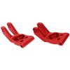 1/10 RC Car Rear Hub Metal Rear Axle Seat for Remote Control Vehicles for ARRMA Typhon (Red) view 4