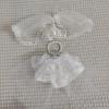 for Labubu Enchanted Bridal Set  Dreamy Wedding Gown with Tiara, Veil & Necklace in Ivory & Noir (Ivory Dream) view 4