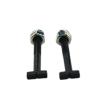 2Pcs Front and Rear Metal Differential Accessory Spare Parts Upgrade for Wltoys 1/28 284161 284010 284131 K989 K969 RC Model Car- Blue view 2