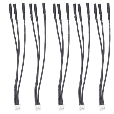 Brushless Motor ESC Connector Cable Universal 2.0mm Banana Plug to PH2.0 3P Plug Conversion Wire for RC Motor ESC Connection KYOSHO MINI Z Axial SCX24 12cm Length 5pcs