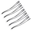 Brushless Motor ESC Connector Cable Universal 2.0mm Banana Plug to PH2.0 3P Plug Conversion Wire for RC Motor ESC Connection KYOSHO MINI Z Axial SCX24 12cm Length 5pcs view 3