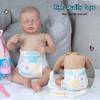 10 Pcs Reborn Baby Doll Diaper Bag Care and Feeding Set for 17-24 inches Reborn Dolls Accessories Newborn Baby Girl with Unicorn Backpack view 3