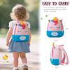 10 Pcs Reborn Baby Doll Diaper Bag Care and Feeding Set for 17-24 inches Reborn Dolls Accessories Newborn Baby Girl with Unicorn Backpack view 4