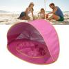Cocoarm Pop Up Beach Tent, Beach Mussel Portable Baby Tray with Pool Storage Bags +Protection (Pink) view 3