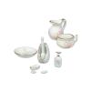 1:12 Miniature Dollhouse Bathroom Accessories Set with Pots, Cup, Flower Vase, Soap, Soap Tray, Toilet Brush and Holder, Storage Tray view 3