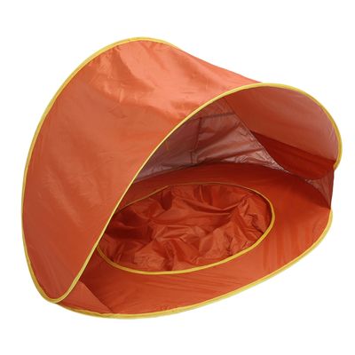 Cocoarm Pop Up Beach Tent, Beach Mussel Portable Baby Tray with Pool Storage Bags +Protection (Orange)