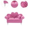 1/6 Scale Sofa Bed Jewelry Box Miniature Furniture for 12inch Dollhouse Accessory, Rose Jewelry Organizer Storage view 4