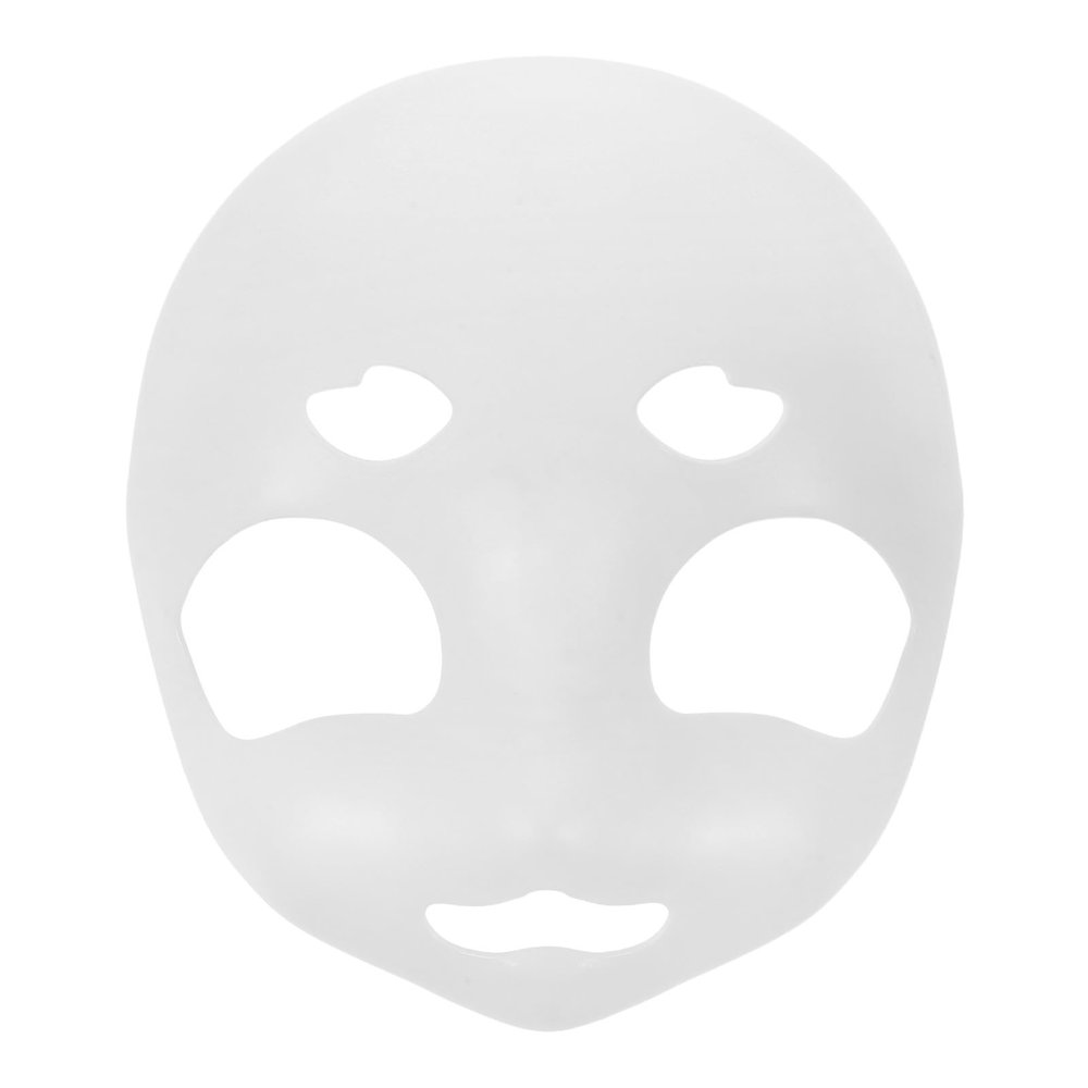Abaodam Fursuit Head Base Mask: Blank Fursuit Head Base Unpainted White Animal Mask For Cosplay Halloween Masquerade Party Accessories