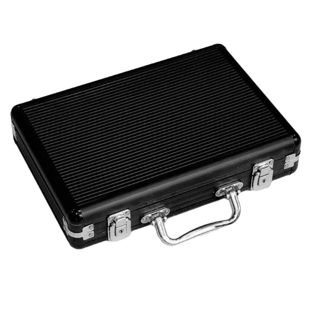 getuse Lockable Chip Case with Handle - Carrier, Casino Token & Card Box - Chip Organizer Holder