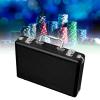 getuse Lockable Chip Case with Handle - Carrier, Casino Token & Card Box - Chip Organizer Holder view 3