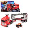 Monster Jam Launch & Go Hauler Playset with Exclusive Max-D Truck, Transports Up to 8 Monster Trucks, Slam Launch Feature, True Metal 1:64 Scale  Official Toy for Kids Ages 3+ view 1