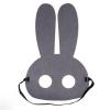 Animal Felt Mask Non-Woven Fabric Masquerade Mask for Celebrations Children Teens Costume Party- Rabbit view 3