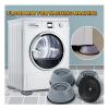 4PCS Washing Machine Shock pad, Washing Machine Silicone Foot pad, Suitable for Daily Washing Machine Shock and Noise view 3
