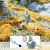 1/64 Scale Fencing Figure Model Miniature Resin Diorama Landscape Display Ornament Photography Prop Tiny People- Forward Gray view 4