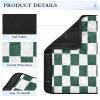 Nexawaveo Car Seat Strap Covers Checkered Green Soft Flannel Shoulder Pads for Baby Car Seat Stroller Backpack view 4