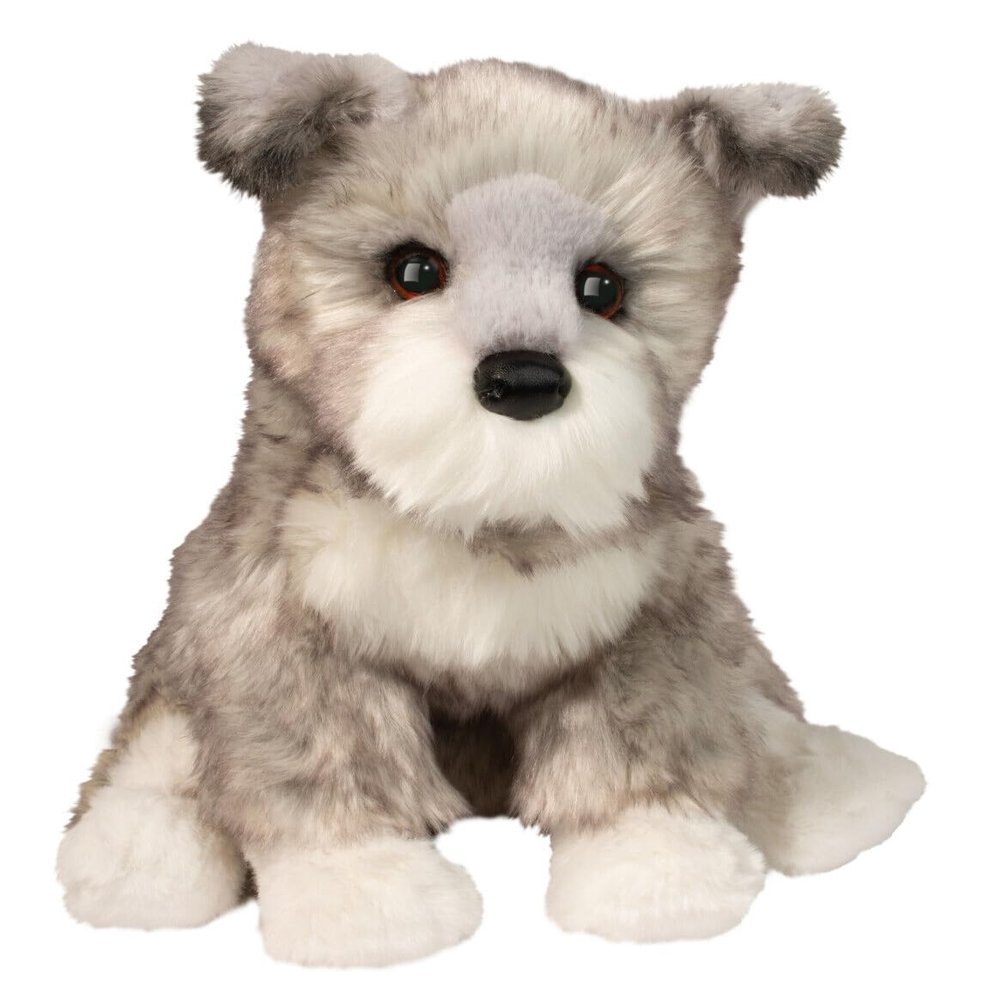 10" Schnauzer Plush Toy by Douglas