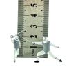 2Pcs 1/64 Scale Fencing Figures Miniature Figurines Resin Diorama Models Landscape Display Ornament- Gray view 3