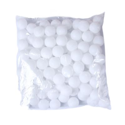 40mm Raffle Balls for Bingo and Craft Activities - Blank Design PP Balls for Lottery Games, School Events and DIY Projects- 150 Pieces White