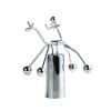 Kinetic Fishing Sculpture -The Fisherman Balancing Sculpture,Metal Fishing Kinetic Art Balance Figurine,for Home Office Art Deco (E) view 1