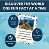 200 World Landmark Fun Fact Cards  Fascinating, Educational Flash Cards for Kids | Lunchbox Notes, Homeschool, Classroom, Travel + Bonus Printable 60 Space Fun Facts | Back to School & Gift Idea view 3
