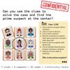 Fun Squared Games Prime Suspect  Logic Deduction Puzzle Game with 45 Case Cards | Single or Cooperative Play | Ages 8+ | Compact Travel Brain Teaser for Kids, Teens & Adults view 3