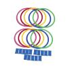 10Pcs Agility Training Rings Circle Rings Set Home Gym Fitness Equipment for Soccer Rugby Training Children Hopscotch Toy- 38cm view 2