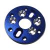 RC Motor Holder Spare Parts CNC Machined Bracket Aluminum Alloy Conversion Mount for 380/28 to 540/3650 Motors- Blue view 1