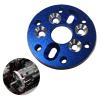 RC Motor Holder Spare Parts CNC Machined Bracket Aluminum Alloy Conversion Mount for 380/28 to 540/3650 Motors- Blue view 4
