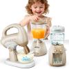 Kids Kitchen Playset for Toddlers, Play Kitchen Toys with Lights & Sounds, Pretend Play Kitchen Set for Toddlers Kids Girls 3-4 4-8, Toddler Toy Gifts for Ages 3 4 5 6 7 8 Years Old Birthday Christmas view 1