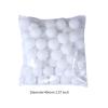 Multipurpose Raffle Balls 40mm Blank Design PP Material for Lottery Games Cat Toys Party Supplies- 50 Pieces White view 2