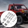 1/12 RC Car Shock Absorber Kit Aluminum Alloy Direct Replacement Parts for MN82 MN82S MN82PRO Models 2.36inch- Silver view 4