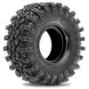 4Pcs 2.2" 136 * 58mm Beadlock Wheel Rim Rubber Tire Set for 1/10 RC Crawler TRX-4 Axial SCX10 90046 D90 Voodoo(4Pcs Titanium) view 2
