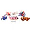 24 Pcs 3D Printed Axolotl Fidget Toy 3D Printed Small Animal Toy Flexible Cute Articulating Pet Stress Relief Fidget Toys forClassroom Rewards & Desk Decor Fun Party Favors Doll view 3