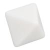 8 Sided Dice Set DIY Plastic Durable 20PCS for Board Games Math Teaching White 2.8x2.8x2.8cm view 3