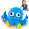 Baby Toys 6-12 Months, Musical Crawling Bouncing Dancing Octopus Plush Toys 12-18 Months, 50 Songs & Recording Feature, Interactive Toddler Toys Age 1-2 Tummy Time Toys for 1 Yr Old Infants Valentines view 1