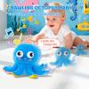 Baby Toys 6-12 Months, Musical Crawling Bouncing Dancing Octopus Plush Toys 12-18 Months, 50 Songs & Recording Feature, Interactive Toddler Toys Age 1-2 Tummy Time Toys for 1 Yr Old Infants Valentines view 3