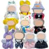 10 Pack Compatible for Labubu Clothes,17cm Doll Clothes Cute Outfits Stylish Accessories Designer Hat Dress Shirt Set Compatible for Labubu Birthday Party Decoration Gift (Adorable, 17cm) view 1