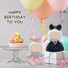 10 Pack Compatible for Labubu Clothes,17cm Doll Clothes Cute Outfits Stylish Accessories Designer Hat Dress Shirt Set Compatible for Labubu Birthday Party Decoration Gift (Adorable, 17cm) view 4