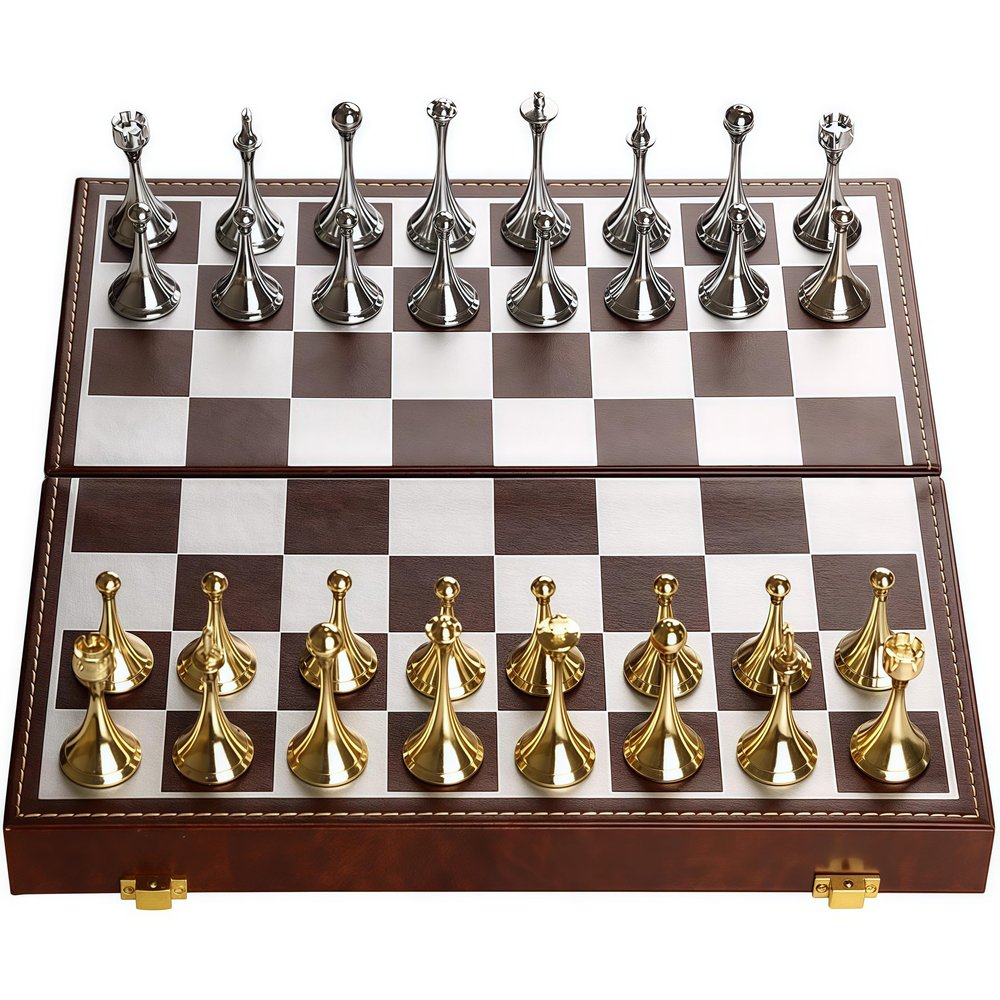 Magnetic Chess Set - Travel Games Sets with Board Games Gift, Chess Gifts & Pieces