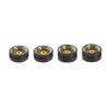 4Pcs 1/64 Diecast Model Car Wheel & Tire Accessories Replacement Spare Parts Alloy Rubber Wheels- Style G view 4