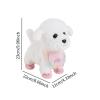 Electric Pet Toy Walking Puppy Interactive Sound Motion Activated Dog Toy with Leash and 8 Accessories for Kids 3 Years and Up- Bichon Frise view 3