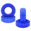 4 Silicone Foam Inserts for 1/10 Scale RC Truck 1.9inch Tires Crawler Car Tire Inserts- Blue view 2