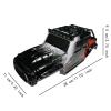 1/14 RC Car Body Shell for 16102 Remote Control Vehicle Cover Modification DIY Hobby Toy Vehicle Accessories Replacement Part- Black Red view 3