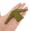 1/12 Scale Long Sleeve T Shirt for Miniature Male Doll Figures 6 Inch Action Figure Clothing- Green view 2