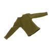 1/12 Scale Long Sleeve T Shirt for Miniature Male Doll Figures 6 Inch Action Figure Clothing- Green view 4