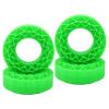 4 Silicone Foam Inserts for 1/10 Scale RC Truck 1.9inch Tires Crawler Car Tire Inserts- Green view 3