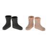 1/6 Scale Boot Model for 12 Inch Female Action Figures Realistic Miniature Footwear Accessory- Black view 3